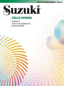 Suzuki Cello School 8: Piano Accompaniments 