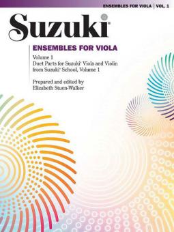 Suzuki Ensembles For Viola Vol. 1 