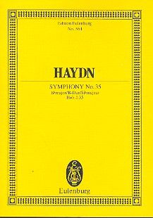Symphonie No. 35 Sib majeur Hob. I: 35 