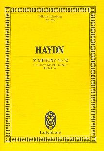 Symphonie No. 52 C mineur Hob. I: 52 