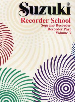 Suzuki Recorder School Vol. 3 
