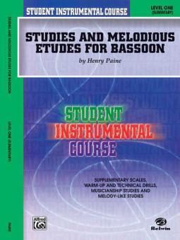 Studies And Melodious Etudes For Bassoon, Level 1 