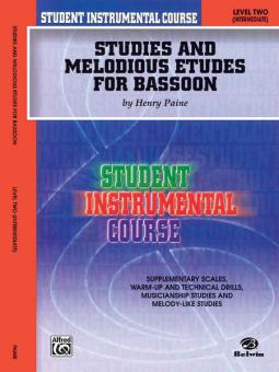 Studies And Melodious Etudes For Bassoon, Level 2 