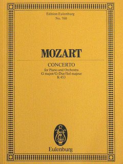 Concerto pour piano No. 17 Sol majeur KV 453 