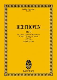 Trio avec piano No. 7 Si bémol majeur op. 97 Standard