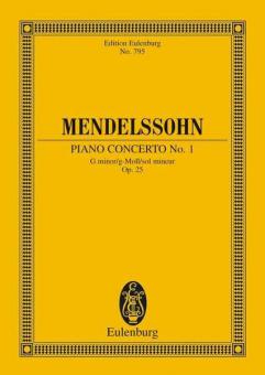 Concerto No. 1 Sol mineur op. 25 Standard