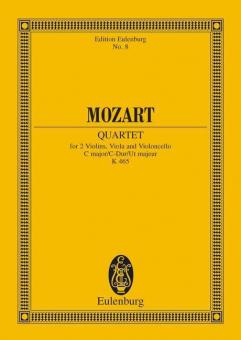 Quatuor à cordes Ut majeur KV 465 Standard