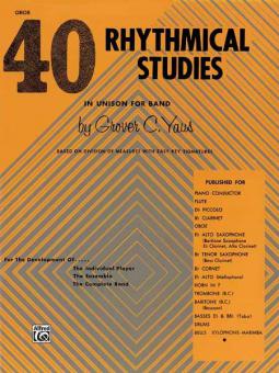 40 Rhythmical Studies 