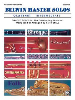 Belwin Master Solos Vol. 1 (Clarinet) 