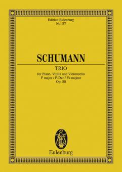 Trio pour Piano Fa majeur op. 80 Standard