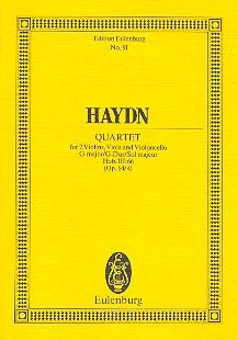 Quatour à cordes Sol majeur op. 64/4 Hob. III:66 