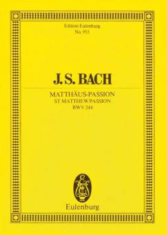 Passion selon Saint-Matthieu BWV 244 Standard