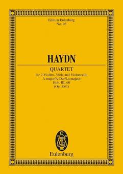 Quatour à cordes La majeur op. 55/1 Hob. III: 60 Standard