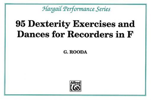 Finger Dexterity Exercises For Recorders In F 