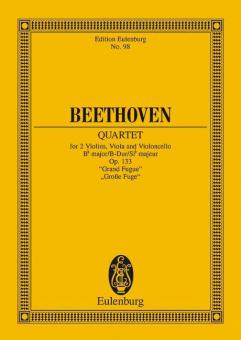 Quatour à cordes Sib majeur op. 133 Standard