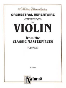 Orchestral Repertoire Vol. 3 