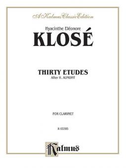 30 Etudes After H. Aumont Standard