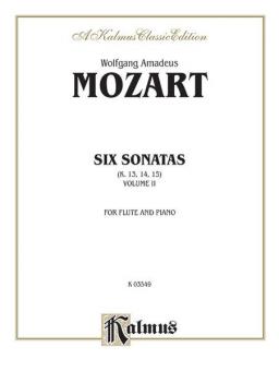 Six Sonatas Vol. 2 (Nos. 4-6) (K. 13, 14, 15) 