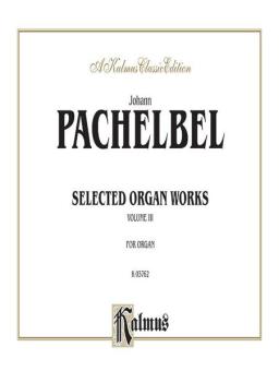Selected Organ Works Vol. 3 Standard