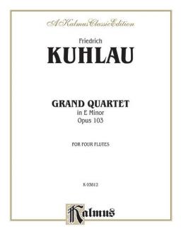 Grand Quartet in E Minor, Op. 103 Standard