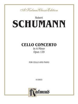 Cello Concerto in A minor, op. 129 Standard