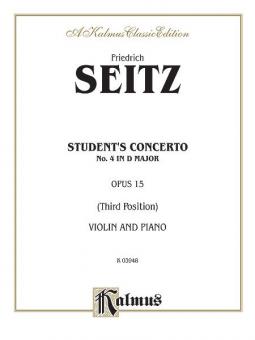 Student's Concerto No. 4 In D Major Standard