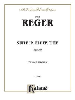 Suite In Olden Time, Op. 93 Standard