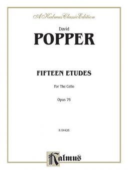 Fifteen Etudes for Cello, Op. 76 Standard