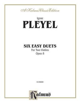 Six Easy Duets, Op. 8 Standard