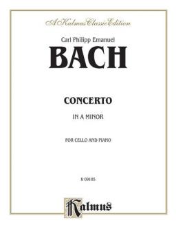 Cello Concerto In A Minor Standard