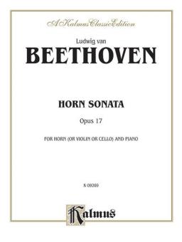 Horn Sonata, Op. 17 Standard