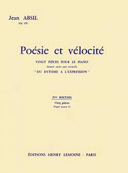 Poésie et Vélocité Op.157 Vol.2 