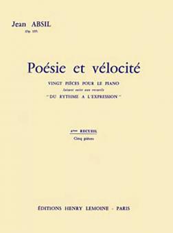 Poésie et Vélocité Op.157 Vol.4 