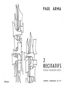 2 Récitatifs 