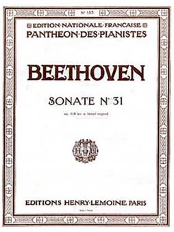 Sonate No. 31 en Lab majeur op. 110 