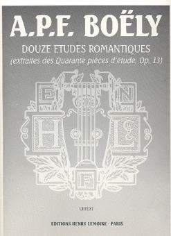 12 Etudes romantiques op. 13 