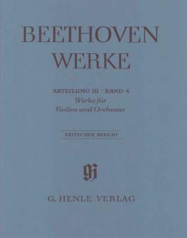Œuvres pour violon et orchestre 