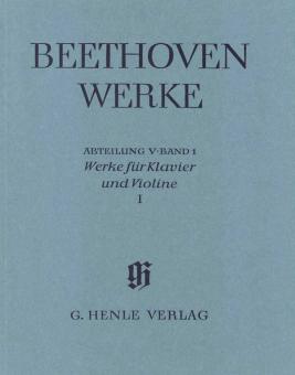 Works for Piano and Violin Vol. I 