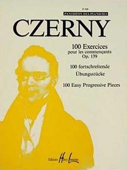 100 Exercices pour les commençants op. 139 