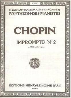 Impromptu Nr. 2 op. 36 Fa# majeur 