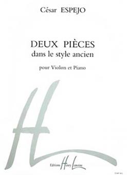 2 Pièces dans le style ancien 