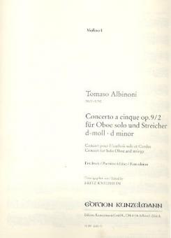 Concerto à cinque d-moll op. 9/2 