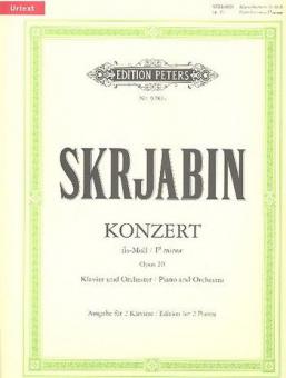 Piano Concerto in F sharp minor, Op. 20 
