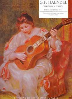 Sarabande variée 