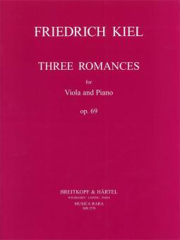 3 Romances op. 69 