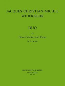 Duo in E minor 