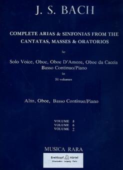 Complete Arias from the Cantatas, Masses, Oratorios Vol. 7 