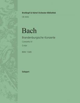 Brandenburgisches Konzert Nr. 4 in G-Dur BWV 1049 