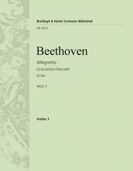 Allegretto E flat Major WoO 3 
