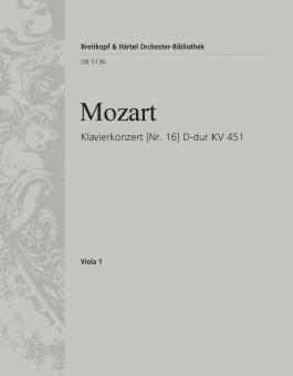 Klavierkonzert D-dur KV 451 